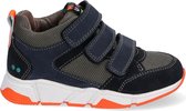 BunniesJR 220841-429 Jongens Sneakers - Blauw - Suède - Klittenband