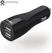 Hama Auto-oplader 2x USB 4,8 A Zwart