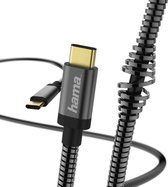 Hama Oplaad-/gegevenskabel Metall USB Type-C - USB Type-C 1,5 M Antraciet
