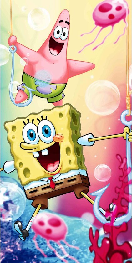 SpongeBob Strandlaken Friends - 70 x 140 cm - Multi