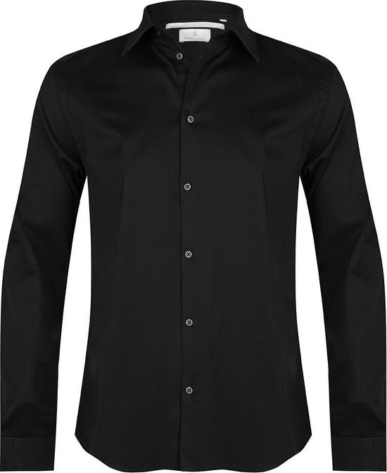 Presly & Sun Heren overhemd-JACK-black-S