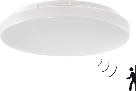 LED's Light Plafondlamp met bewegingssensor - 18W - 30 cm - 1x LED  Plafonnière | bol.com
