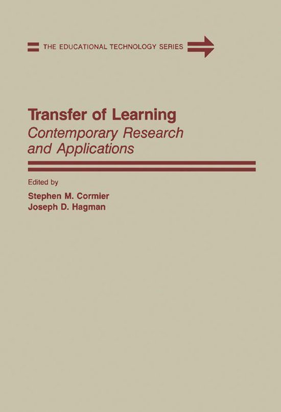 Transfer of Learning - cover