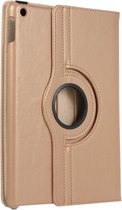 Shop4 - iPad 10.2 (2020) Hoes - Rotatie Cover Lychee Goud