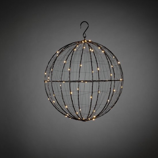 Konstsmide Bol Kerstverlichting bollen Zilver Niet dimbaar bol