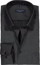CASA MODA comfort fit overhemd - antraciet grijs - Strijkvrij - Boordmaat: 40
