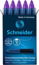 Schneider navulling rollerball - One Change - doosje a 5 stuks - paars - S-185408