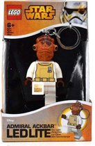 Lego Sleutelhanger met LED Licht Star Wars Admiral Ackbar
