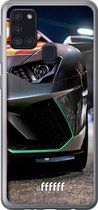 Samsung Galaxy A21s Hoesje Transparant TPU Case - Lamborghini #ffffff