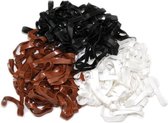 Lincoln Silicone Plaiting Bands (1000 Pack) (Black)