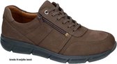 Solidus -Heren -  bruin donker - sneakers - maat 43.5