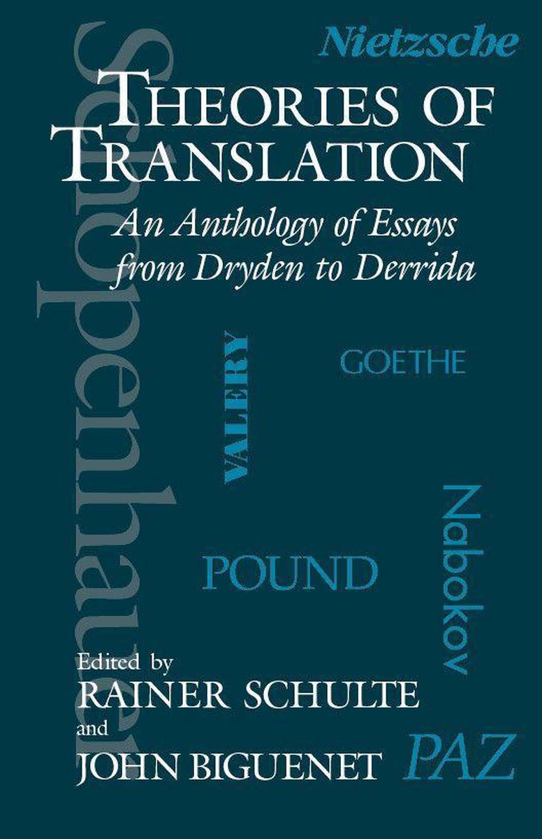 Theories of Translation - University Of Chicago Press