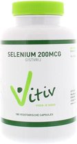 Vitiv Selenium gistvrij 180 capsules