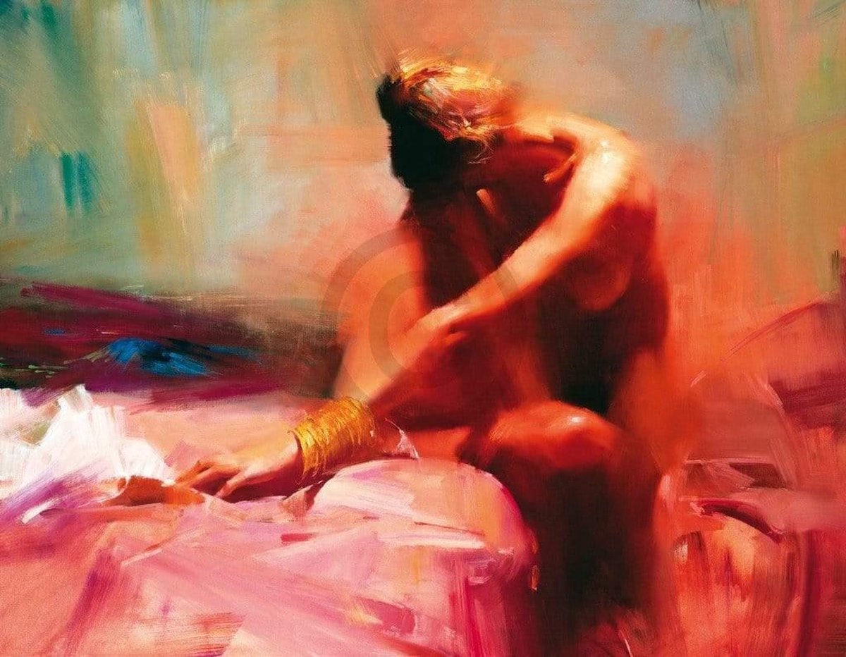 PGM Kunstdruk Zhaoming Wu - Dancer 90x70cm Divers