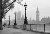 Fotobehang - London Fog 384x260cm - Vliesbehang