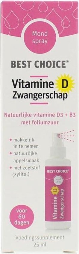 potlood Oneerlijk Ijver Best Choice Vitamine D Zwangerschap 25 ml | bol.com