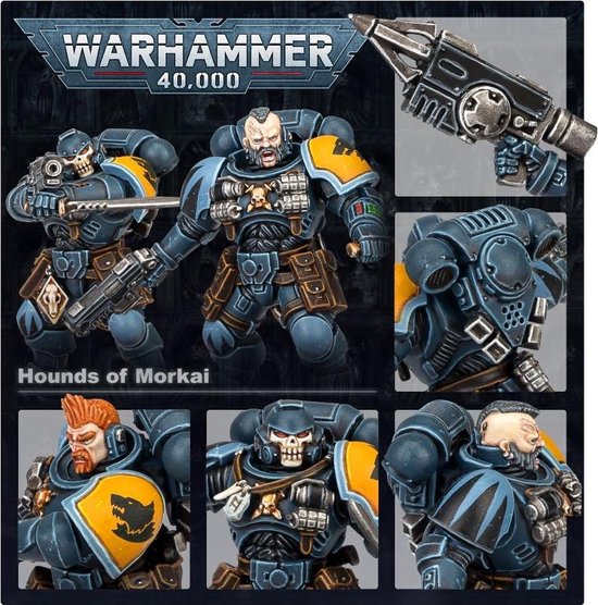 Thumbnail van een extra afbeelding van het spel Warhammer 40.000 Space Wolves Hounds of Morkai
