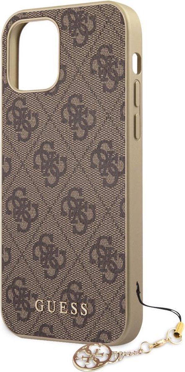 Guess 4G Charms Hard Case - Apple iPhone 12 Mini (5.4") - Bruin