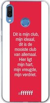 Honor Play Hoesje Transparant TPU Case - AFC Ajax Dit Is Mijn Club #ffffff