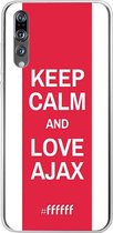 Huawei P20 Pro Hoesje Transparant TPU Case - AFC Ajax Keep Calm #ffffff