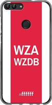 Huawei P Smart (2018) Hoesje Transparant TPU Case - AFC Ajax - WZAWZDB #ffffff