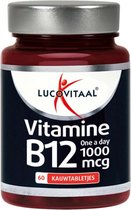 3x Lucovitaal Vitamine B12 1000mcg 60 kauwtabletten