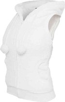 Urban Classics Vest met capuchon -XL- Teddy Wit