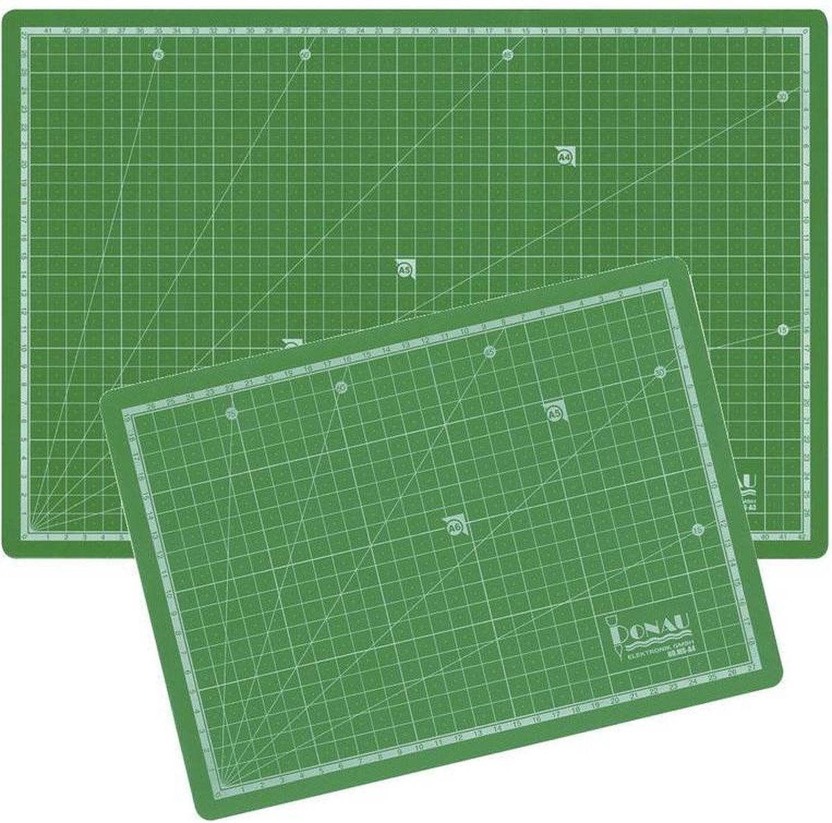 Donau Elektronik Snijmat (l x b) 300 mm x 220 mm Groen 1 stuk(s)