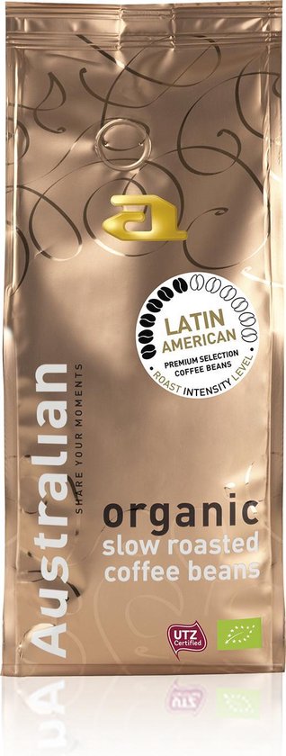 Australian coffee beans Latin America -4 x 500 gram- UTZ organic