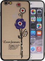 Love Forever Hoesjes Geschikt voor iPhone 6 / 6s Plus Paars