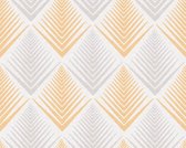 As Creation Life 35606-1 Behang Glitter Retro Oranje