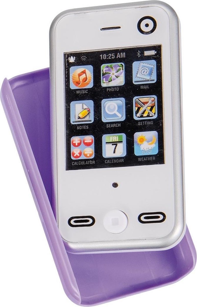 Jouets smartphone / téléphone portable blanc avec son 8 cm - GSM -  Smartphones - Faux