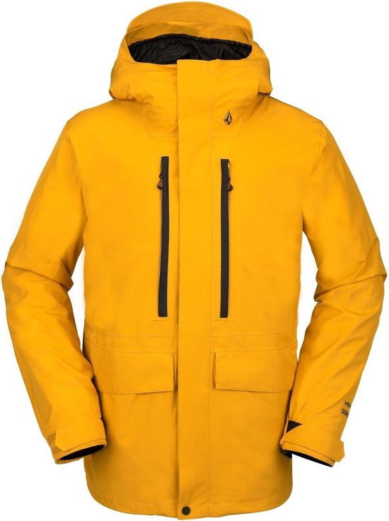 Volcom Ten Gore-Tex Jacket heren snowboard jas oker | bol.com