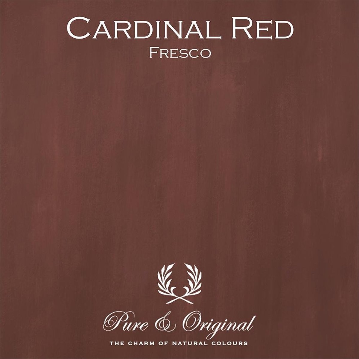 Pure & Original Fresco Kalkverf Cardinal Red 1 L