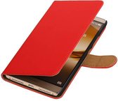 Wicked Narwal | bookstyle / book case/ wallet case Hoes voor Huawei Mate 8 Rood