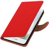 Wicked Narwal | bookstyle / book case/ wallet case Hoes voor Huawei Nova Rood