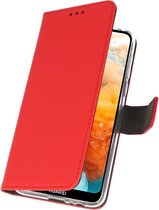 Wicked Narwal | Wallet Cases Hoesje voor Huawei Y6 Pro 2019 Rood