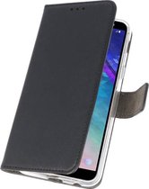 Wicked Narwal | Wallet Cases Hoesje voor Samsung Galaxy A6 (2018) Zwart