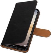 Wicked Narwal | Premium PU Leder bookstyle / book case/ wallet case voor Huawei P20 Lite Zwart