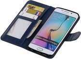 Wicked Narwal | Samsung Galaxy S6 Edge Portemonnee hoes booktype wallet Donkerblauw