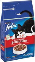 Felix Countryside Sensations - Kattenvoer - Rund, Kip & Groenten - 4 x 4kg