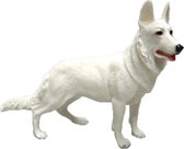 Dierenbeelden Duitse herder hond - Decoratie beeldje 15 cm