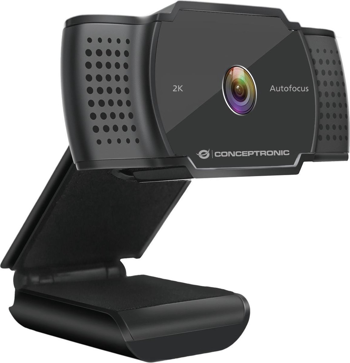 Conceptronic AMDIS 2K Super HD Webcam+Microphone Black