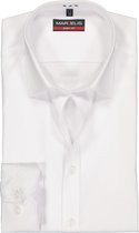MARVELIS body fit overhemd - wit - Strijkvriendelijk - Boordmaat: 39
