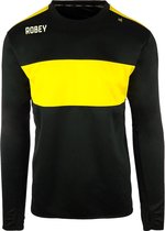 Robey Sweater - Voetbaltrui - Black/Yellow - Maat 128