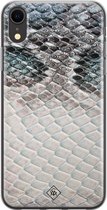 iPhone XR hoesje siliconen - Oh my snake | Apple iPhone XR case | TPU backcover transparant