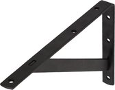 Wovar Plankdrager Zwart Metaal 150 x 250 mm | Per Stuk