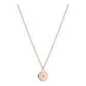 Liebeskind Dames Ketting edelstaal Zirconia One Size Roos 32012467