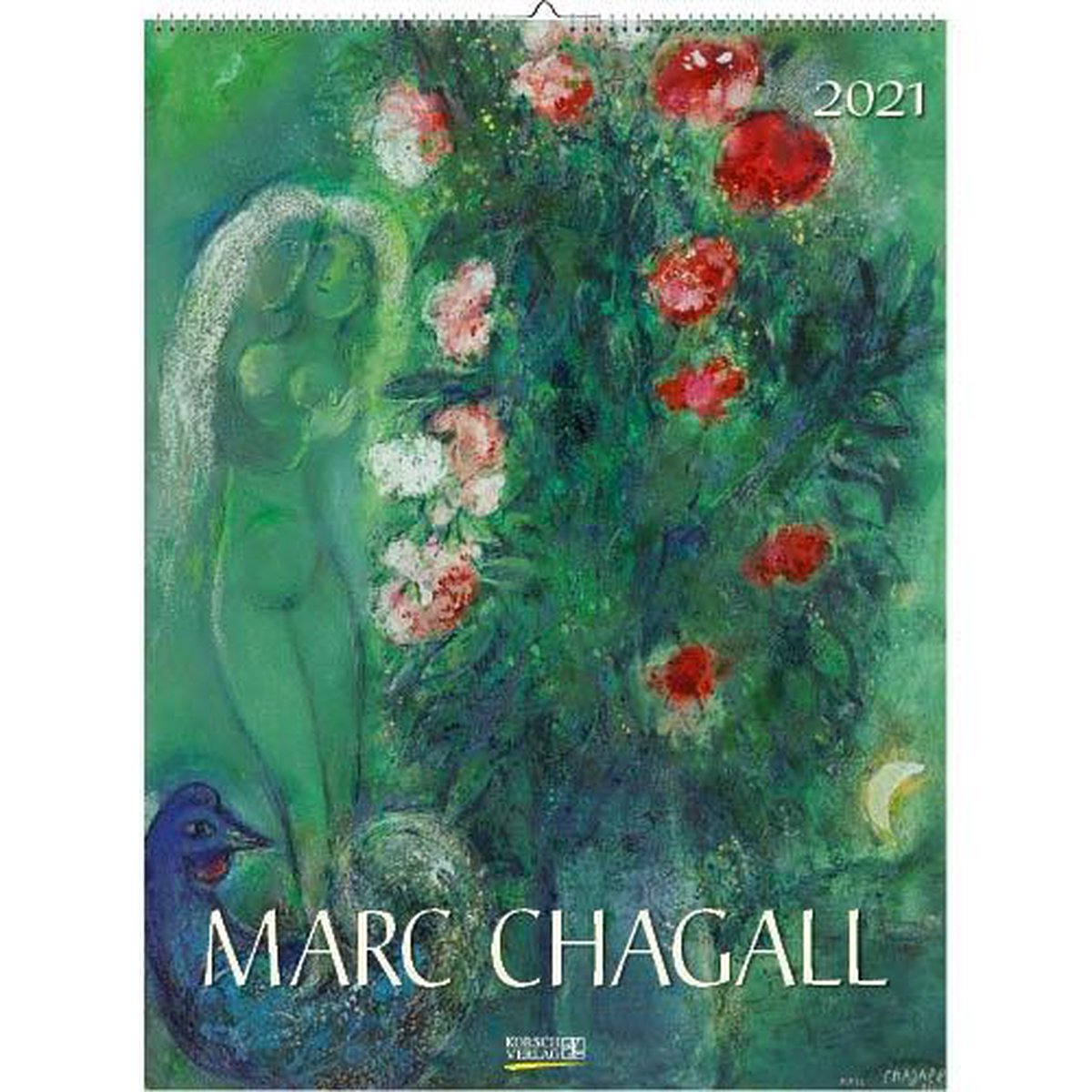 Chagall Kalender 2021 (groot)