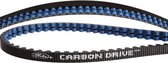 Gates CDX tandriem Carbon Drive 125T zwart/blauw